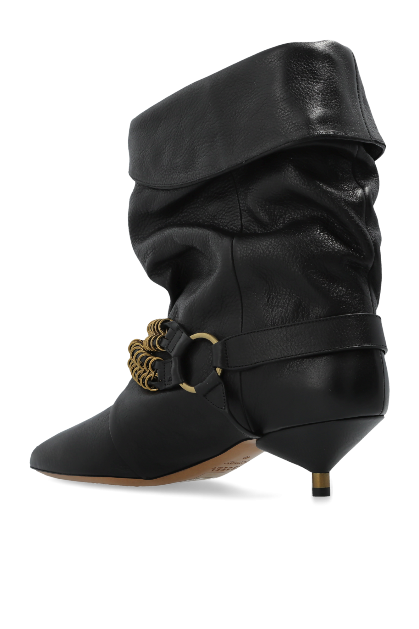 Isabel Marant Leather ankle boots Edrik | Women's Shoes | Vitkac